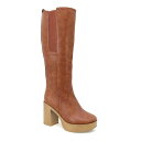【送料無料】 ヨキ レディース ブーツ・レインブーツ シューズ Yoki Yale High Women's Boots Brown