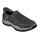 【送料無料】 スケッチャーズ メンズ スリッポン・ローファー シューズ Skechers Hands Free Slip-insR Relaxed FitR Respected Holmgren Men's Shoes Charcoal(4)