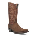 【送料無料】 ディンゴ メンズ ブーツ・レインブーツ シューズ Dingo The Duke Men's Leather Boots Brown