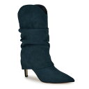【送料無料】 ナインウェスト レディース ブーツ・レインブーツ シューズ Nine West Glitch Women's Pointy Toe Slouchy...