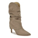 【送料無料】 ナインウェスト レディース ブーツ・レインブーツ シューズ Nine West Glitch Women's Pointy Toe Slouchy...