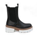 【送料無料】 ヨキ レディース ブーツ・レインブーツ シューズ Yoki Mikeey-12 Women's Short Chelsea Boots Black