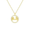 【送料無料】 プリムローズ レディース ネックレス・チョーカー・ペンダントトップ アクセサリー PRIMROSE 18k Gold Plated Cubic Z...