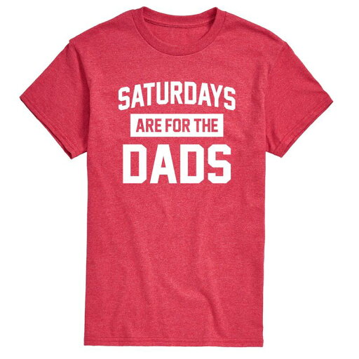 【送料無料】 ライセンス キャラクター メンズ Tシャツ トップス Men's Saturdays Are For The Dads Graphic Tee Red 【送料無料】 ライセンス キャラクター メンズ Tシャツ トップス Men's Saturdays Are For The Dads Graphic Tee Red