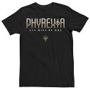 【送料無料】 ライセンス キャラクター メンズ Tシャツ トップス Men's Magic: the Gathering Phyrexia: All Will Be One Logo Tee Black(4)