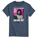 【送料無料】 ライセンス キャラクター メンズ Tシャツ トップス Men's The Office Kelly How Dare You Tee Blue(4)