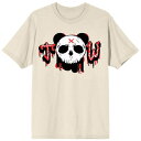 【送料無料】 ライセンス キャラクター メンズ Tシャツ トップス Men's Teddy Drip Trigger Warning Graphic Tee Off White