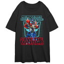 【送料無料】 ライセンス キャラクター レディース Tシャツ トップス Juniors' Transformers New Year's Resolution ...