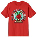 【送料無料】 アンブランデッド レディース Tシャツ トップス Juniors' We Live In A Sweet World Graphic Tee Re...