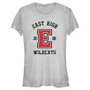 【送料無料】 ディズニー レディース Tシャツ トップス Disney's High School Musical Juniors' East High Wil...