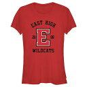 【送料無料】 ディズニー レディース Tシャツ トップス Disney's High School Musical Juniors' East High Wil...