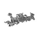 【送料無料】 1928 レディース ヘアアクセサリー アクセサリー 1928 Fab Four-Paws Hair Barrette Gray
