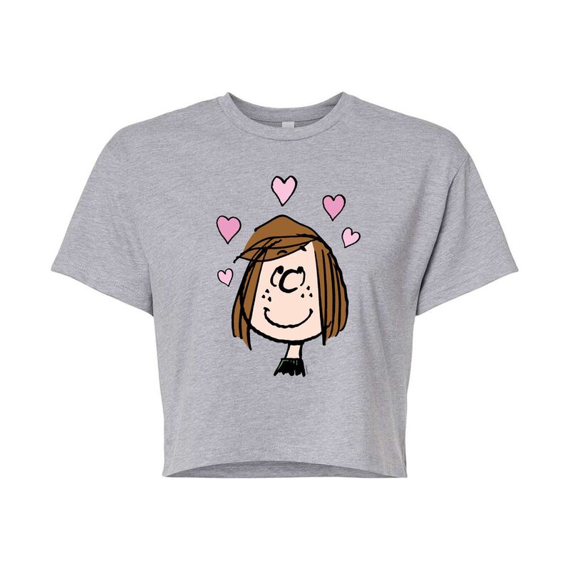 【送料無料】 ライセンス キャラクター レディース Tシャツ トップス Juniors' Peanuts Peppermint Pat..
