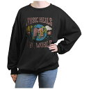 【送料無料】 ライセンス キャラクター レディース Tシャツ トップス Juniors' MTV Music Heals The World Graphic F...