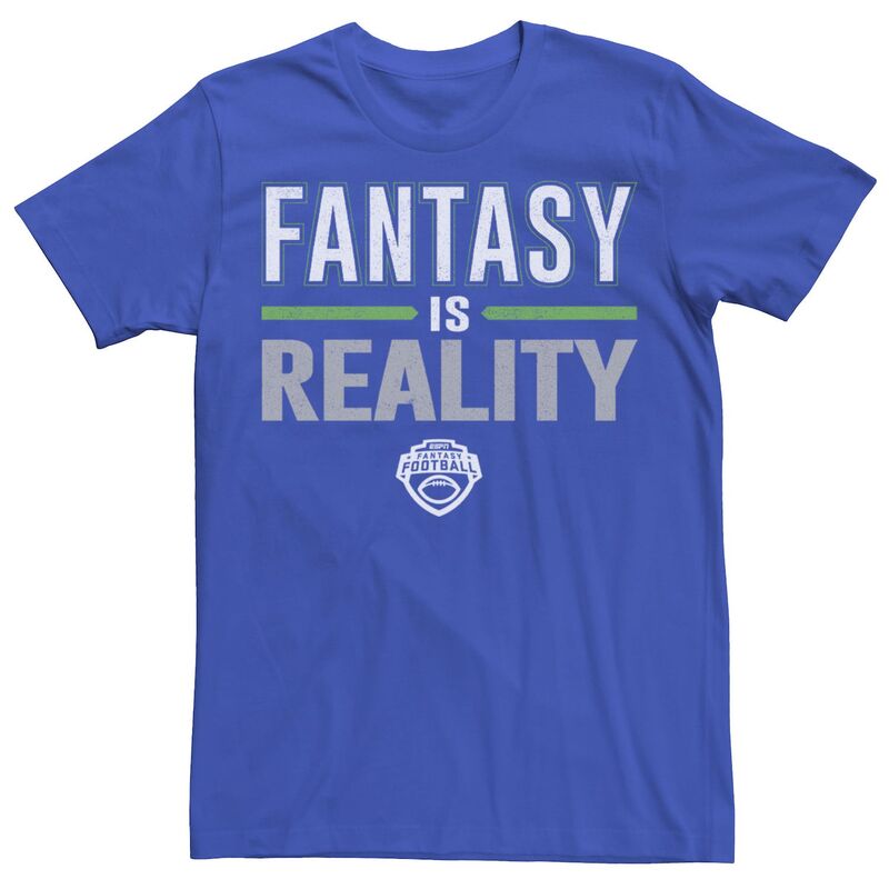 ReVida ŷԾŹ㤨̵֡ 饤 饯  T ȥåץ Men's ESPN Fantasy Football Fantasy Is Reality Green Logo Tee RoyalפβǤʤ6,480ߤˤʤޤ