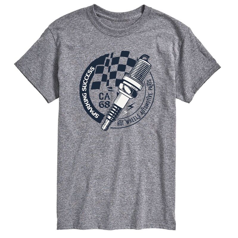 【送料無料】 ライセンス キャラクター メンズ Tシャツ トップス Men's Hot Wheels Sparking Success Tee Gray