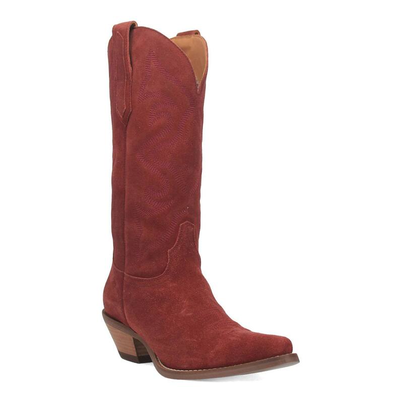 ディンゴ レディース シューズ ブーツ・レインブーツ スエード Dingout West Women'suede Cowgirl Boot..
