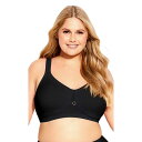 【送料無料】 アベニュー レディース ブラジャー アンダーウェア Avenue Soft Caress Bra Black