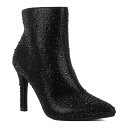 【送料無料】 シュガー レディース ブーツ・レインブーツ シューズ sugar Vecna Dress Women's Ankle Boots Black Glitter(4)