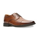 【送料無料】 クラークス メンズ オックスフォード シューズ Clarks Tilden Cap Men's Dress Shoes Dark Tan Leat...