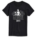 【送料無料】 ライセンス キャラクター メンズ Tシャツ トップス Big & Tall Wicked Glinda Portrait Graphic Tee Black(4)
