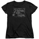 【送料無料】 ライセンス キャラクター レディース Tシャツ トップス Harry Potter Order Of Pheonix/teaspoon Short Sleeve Womens T-shirt Black(4)