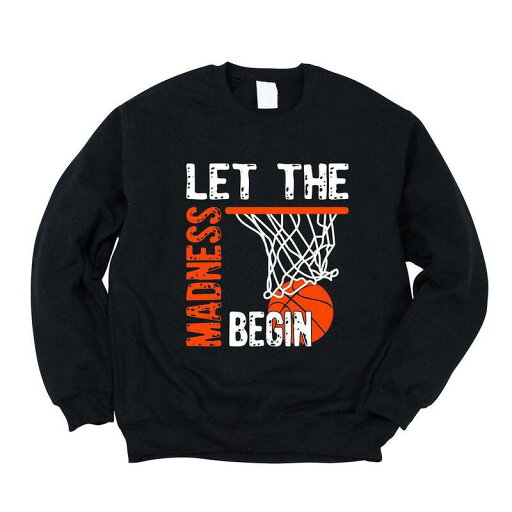 【送料無料】 Simply Sage Market レディース Tシャツ トップス Let The Madness Begin Sweatshirt Midnight 【送料無料】 Simply Sage Market レディース Tシャツ トップス Let The Madness Begin Sweatshirt Midnight