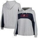 【送料無料】 プロファイル レディース Tシャツ トップス Women's Profile Heather Gray Boston Red Sox Plus Size Pullover Jersey Hoodie Rsx Grey