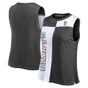 【送料無料】 アンブランデッド レディース Tシャツ トップス Women's Fanatics Branded Black/White San Francisco Giants Color-Block Tank Top Gnt Black(4)