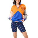 【送料無料】 テレズ レディース Tシャツ トップス Women's Terez Orange/Blue New York Mets Classic Color...