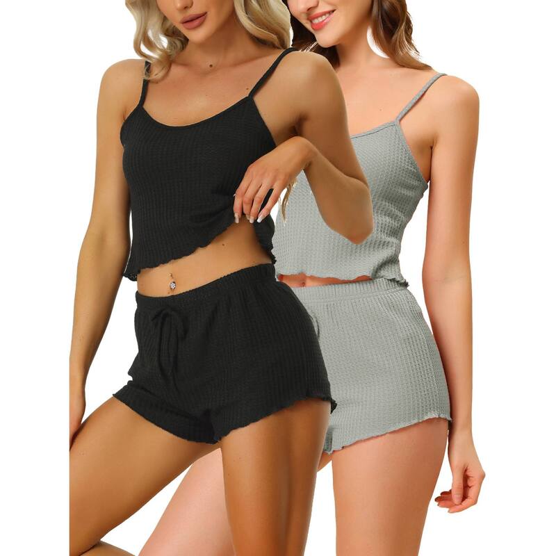 ̵ cheibear ǥ ʥȥ  Women's Pajama Sleeveless Crop Ta...