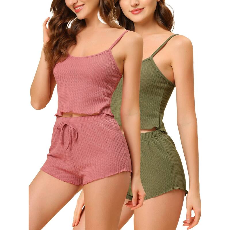 ̵ cheibear ǥ ʥȥ  Women's Pajama Sleeveless Crop Ta...