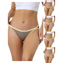 【送料無料】 アレグラ ケー レディース パンツ アンダーウェア 5 Packs Women's Underwear Low Waist Stretch Bri...