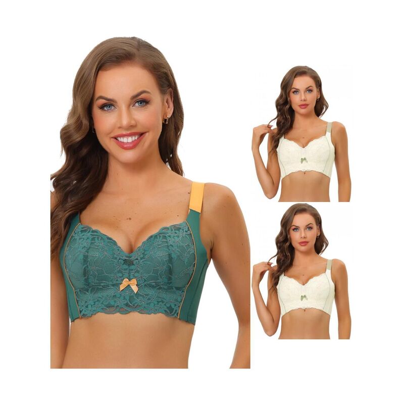 ̵ 쥰  ǥ ֥饸㡼  3 Packs Women's Wide Straps High Ba...