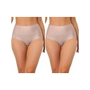 【送料無料】 アレグラ ケー レディース パンツ アンダーウェア 2 Packs Women's Tummy Control Traceless Hipster...