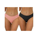 【送料無料】 アレグラ ケー レディース パンツ アンダーウェア 2 Packs Traceless Panties For Women No Show Str...