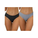 【送料無料】 アレグラ ケー レディース パンツ アンダーウェア 2 Packs Traceless Panties For Women No Show Str...