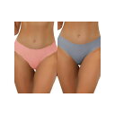 【送料無料】 アレグラ ケー レディース パンツ アンダーウェア 2 Packs Traceless Panties For Women No Show Str...