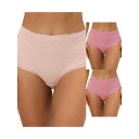【送料無料】 アレグラ ケー レディース パンツ アンダーウェア 3 Packs Women's High Waist Underwear Tummy Cont...