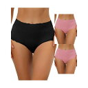 【送料無料】 アレグラ ケー レディース パンツ アンダーウェア 3 Packs Women's High Waist Underwear Tummy Cont...