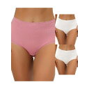 【送料無料】 アレグラ ケー レディース パンツ アンダーウェア 3 Packs Women's High Waist Underwear Tummy Cont...