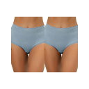 【送料無料】 アレグラ ケー レディース パンツ アンダーウェア 2 Packs Women's High Waist Underwear Tummy Cont...