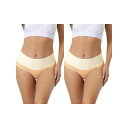 【送料無料】 アレグラ ケー レディース パンツ アンダーウェア 2 Packs High Waist Underwear For Women's Stretc...