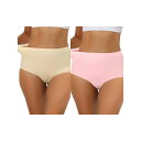 【送料無料】 アレグラ ケー レディース パンツ アンダーウェア 2 Packs Women's Elastic High-waisted Traceless ...