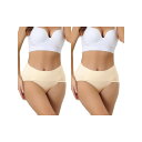 【送料無料】 アレグラ ケー レディース パンツ アンダーウェア 2 Packs Women's Plus Size High Waist Stretch Br...