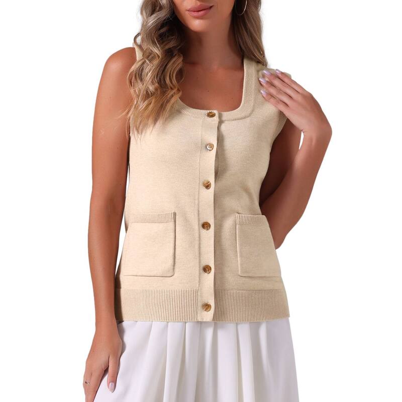 쥰  ǥ ȥåץ T ܥ  ٥  Ρ꡼   ALLEGRA K Sweater Vest...