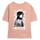 【送料無料】 ライセンス キャラクター レディース Tシャツ トップス Juniors' Beetlejuice 2 Astrid Card Skimmer G...