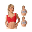 【送料無料】 アレグラ ケー レディース ブラジャー アンダーウェア 3 Packs Women's Wirefree Bra Full Coverage Pu...