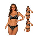 【送料無料】 アレグラ ケー レディース ブラジャー アンダーウェア 3 Packs Womens Lingerie Set Adjustable Straps...