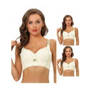 【送料無料】 アレグラ ケー レディース ブラジャー アンダーウェア 3 Packs Women's Wide Straps High Back Padded ...